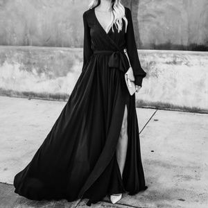 Oliviaceous maxi dress black M